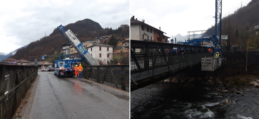 Dopo il video del ponte che si sfalda arrivano i controlli: “Accesso garantito solo ai mezzi di soccorso e alle auto”